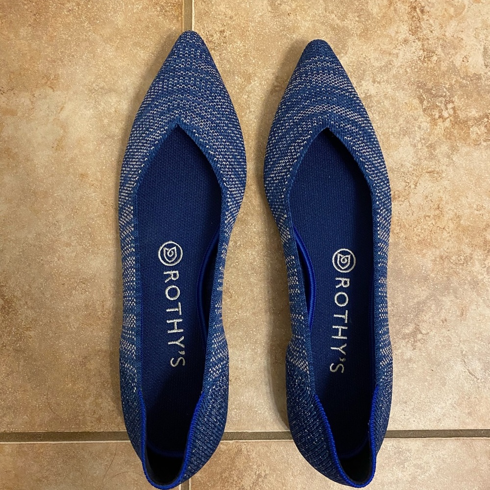 Rothy’s Indigo Heather points